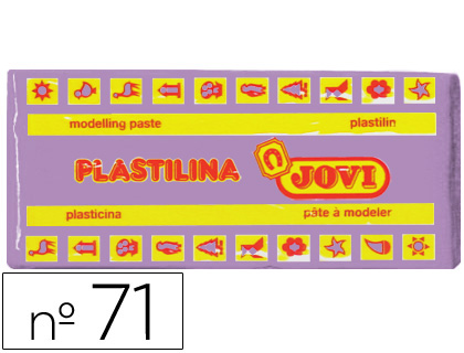 Barra 150g. plastilina Jovi 71 lila